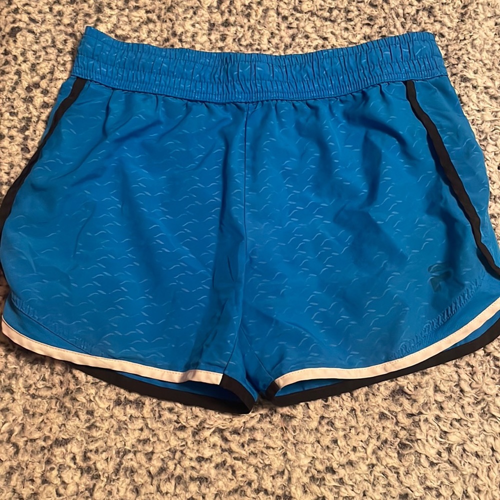 Blue Fila Shorts, size M (10-12)